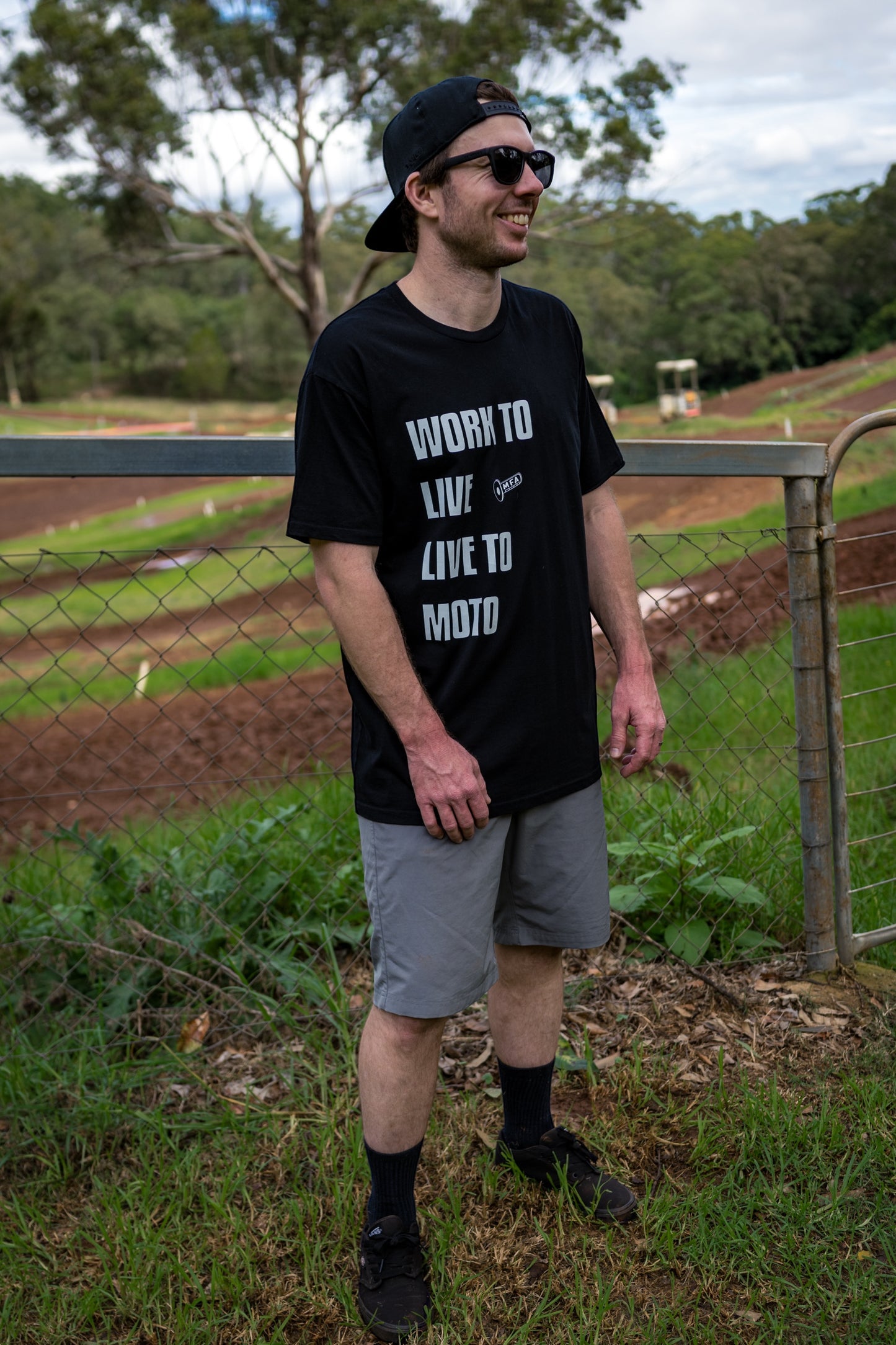 Live to Moto Tee