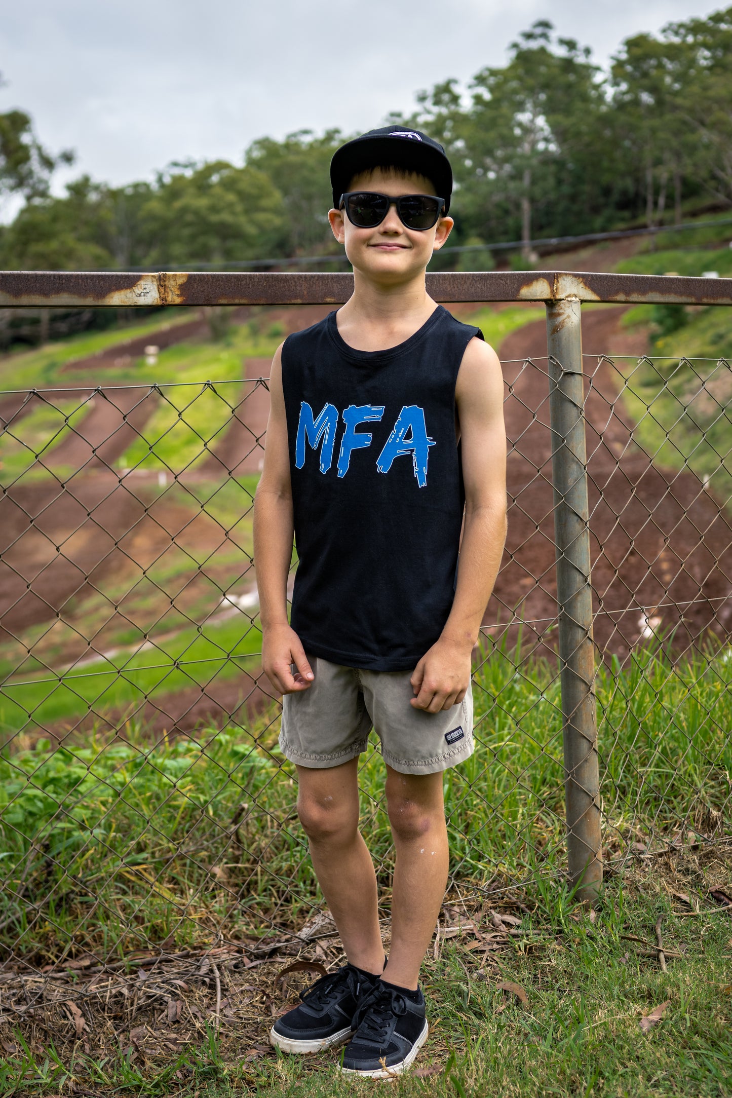 Youth Blue MFA Tank