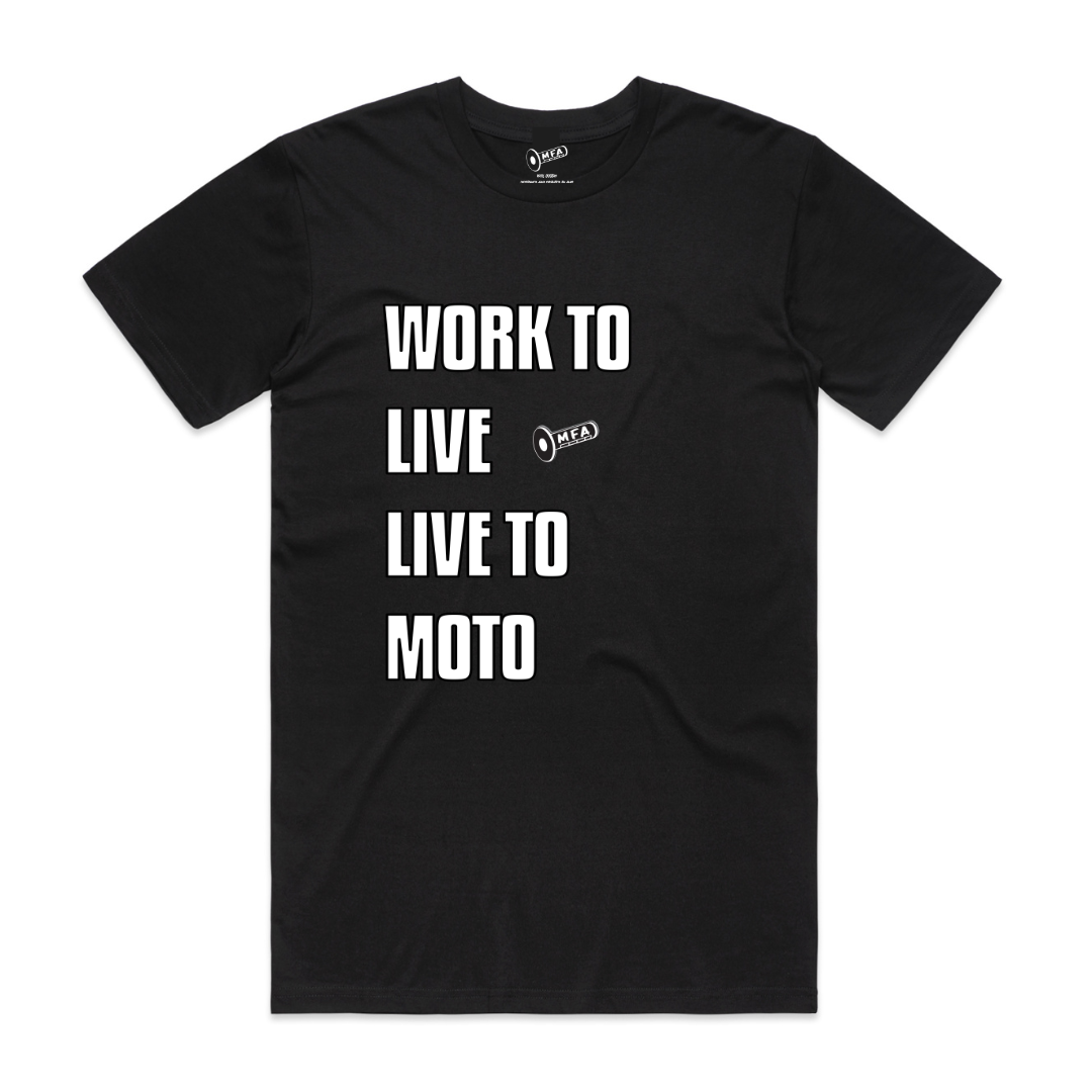 Live to Moto Tee