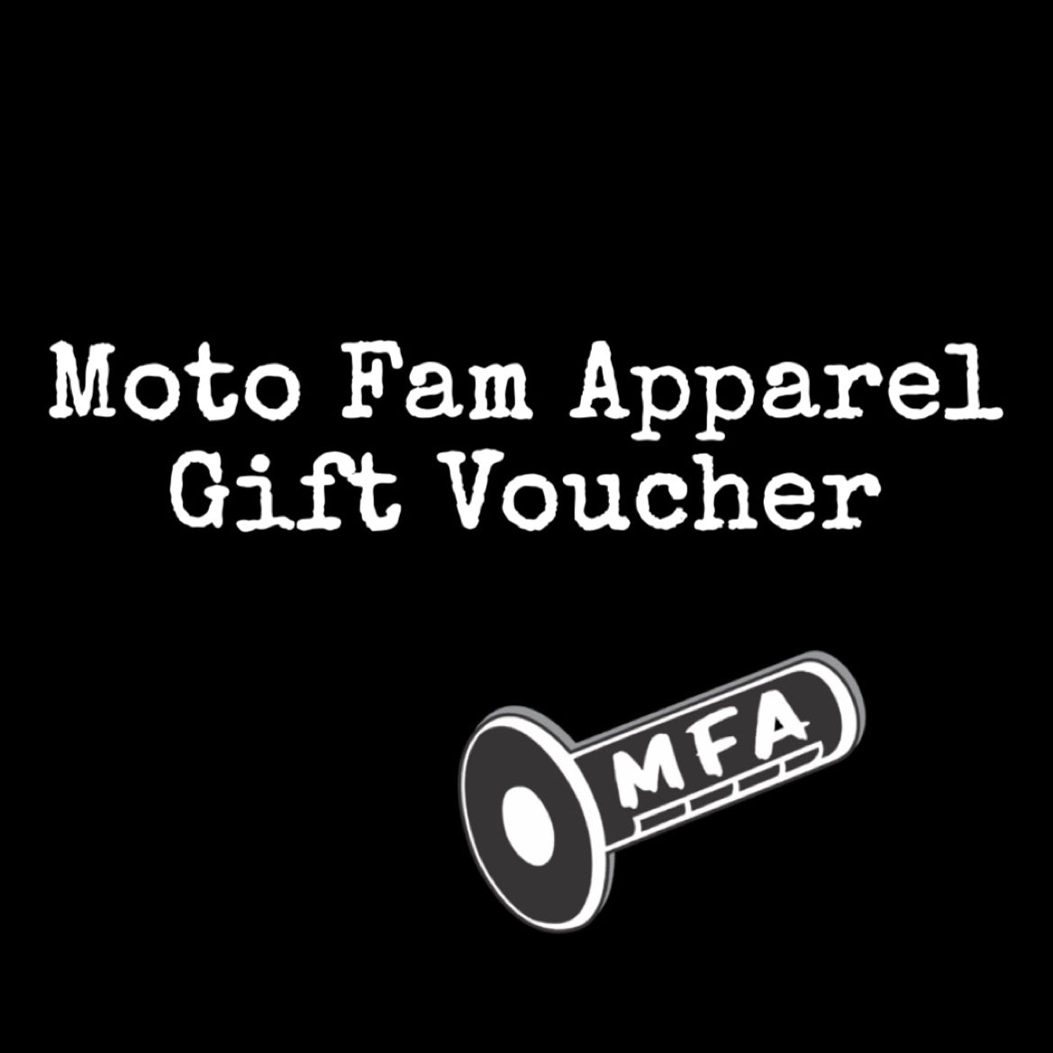 Moto Fam Apparel Gift Voucher